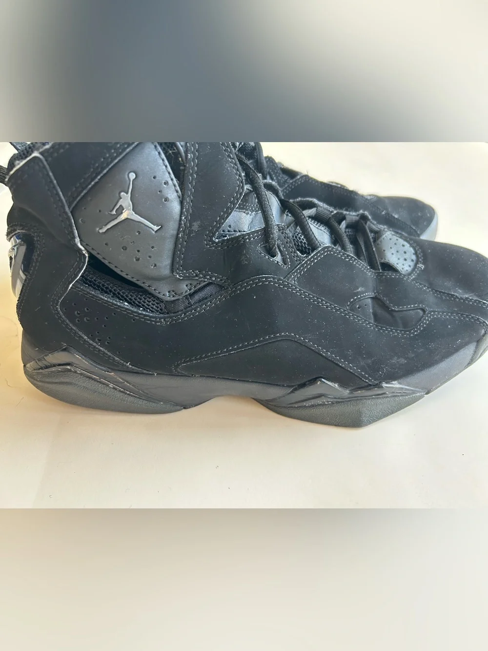 Jordan Black Suede High-Top Sneakers size 10.5